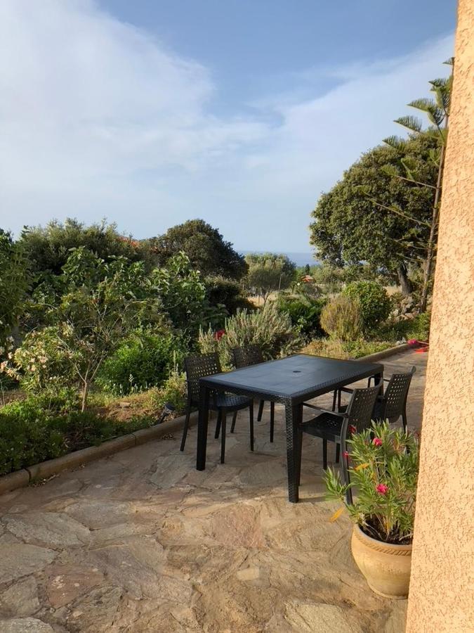 Appartement Rez De Villa LʼÎle-Rousse 外观 照片